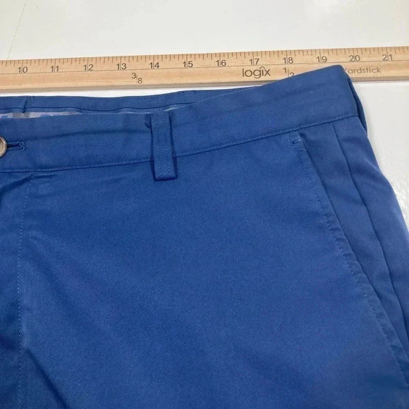 Vineyard Vines Shorts Navy Blue Links 9 Inch Chino Shorts Men’s 38 - Picture 7 of 9